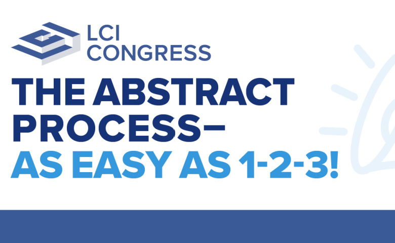 The Abstract/Proposal Submission Process— It’s as Easy as 1-2-3!