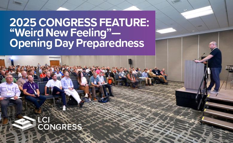 Get the Inside Scoop on our Featured Congress Session: “Weird New Feeling”—Opening Day Preparedness
