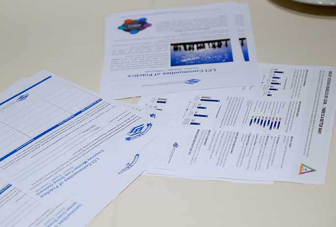 lci lean construction research papers on a table