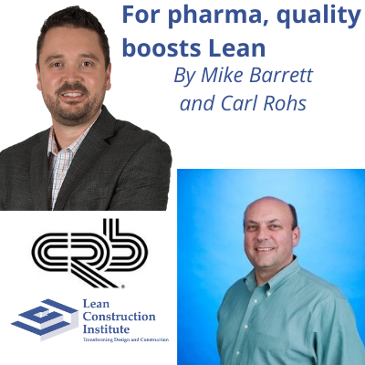 For pharma, quality boosts Lean